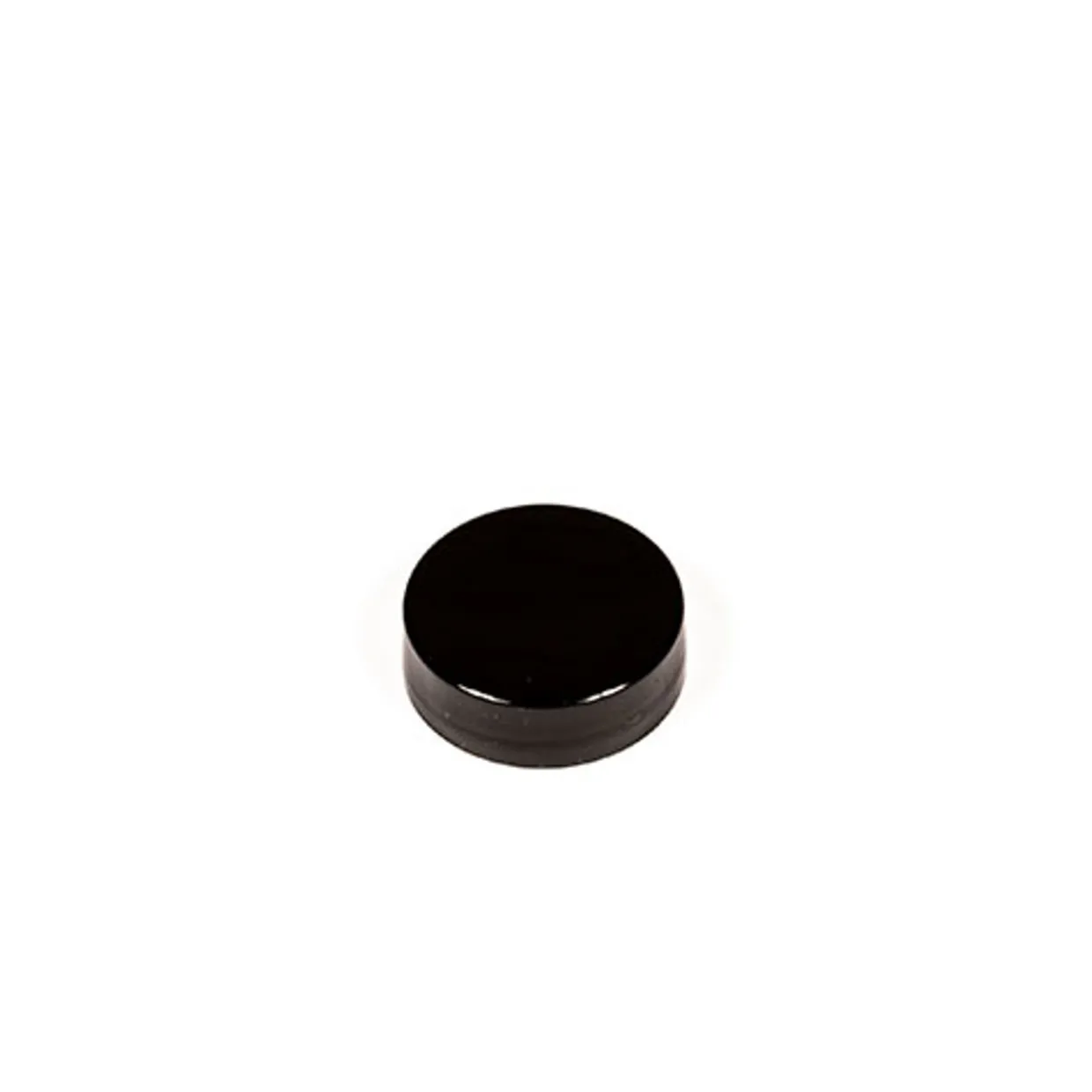 Jar Store Black 33-400 Smooth Sided Cap with Liner | 36 Pack