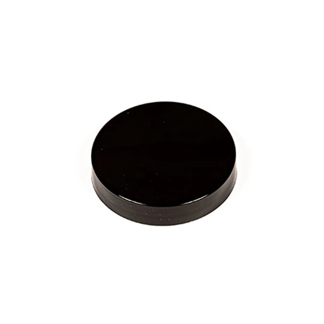 Jar Store Black 58-400 Smooth Sided Cap with Liner | 36 Pack