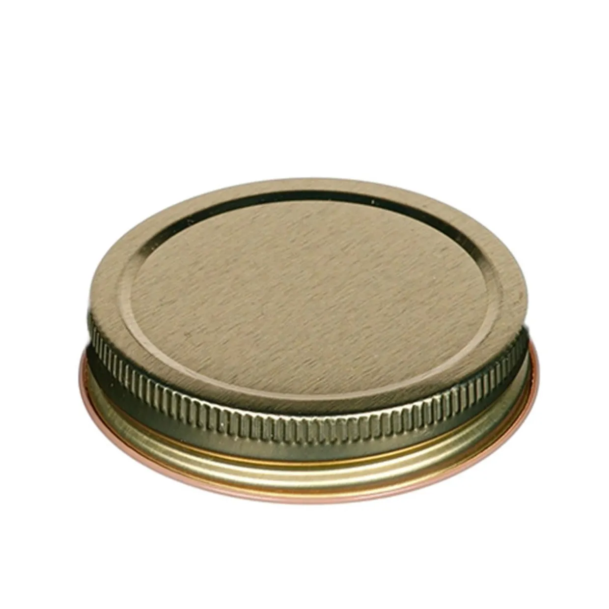 Jar Store 70-450 Gold Metal Lid | 12 Pack