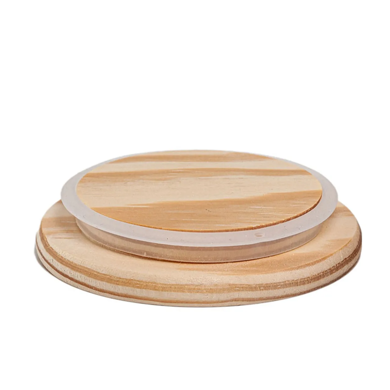 Jar Store Harmony Pine Lid for Apothecary Jars | 12 Pack