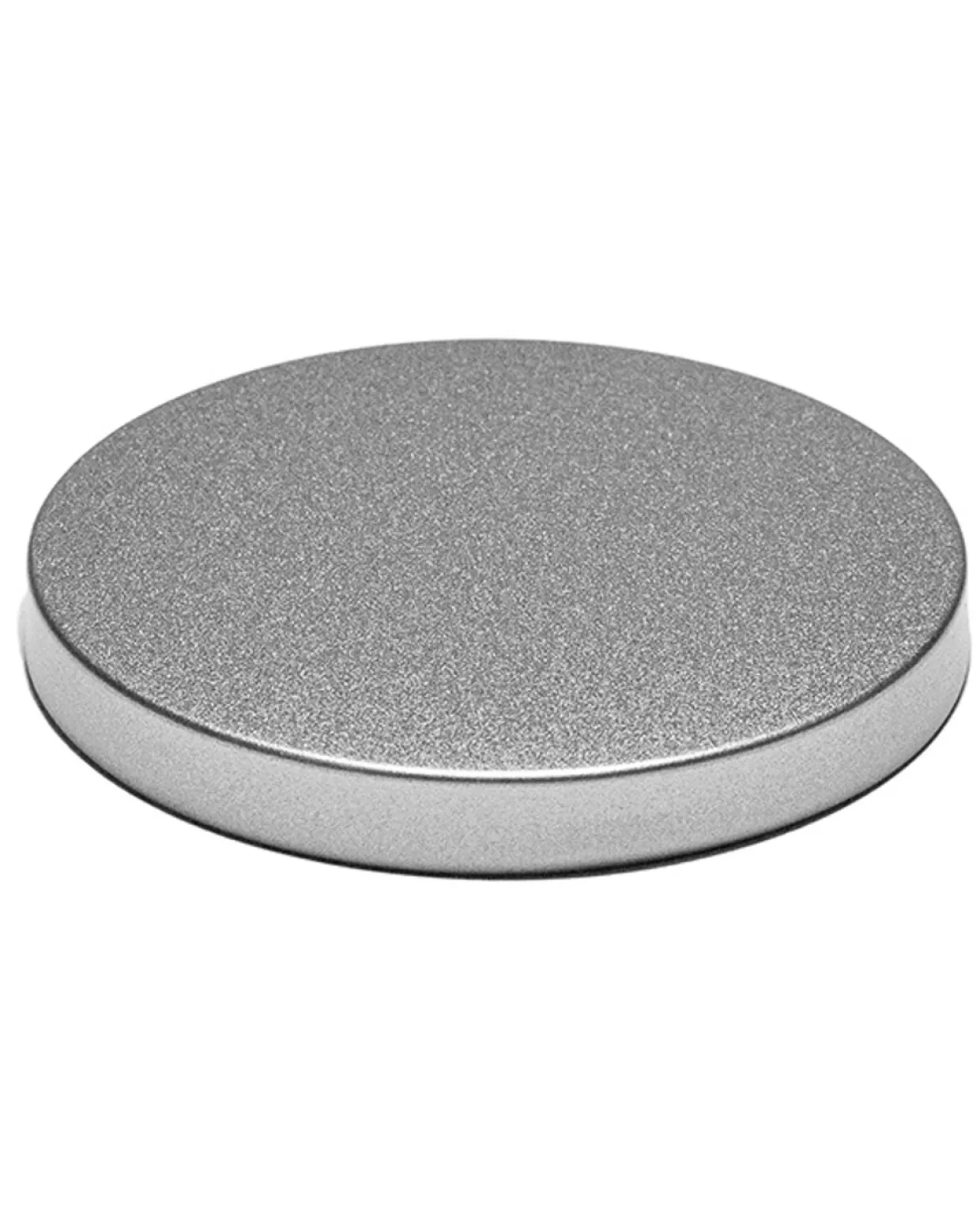 Jar Store Large Brushed Silver Metal Lid | 12 Pack