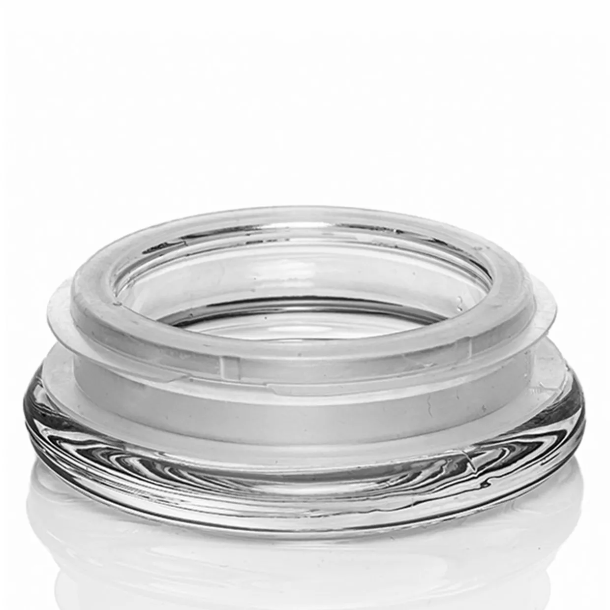 Jar Store Large Flat Glass Lid | 12 Pack