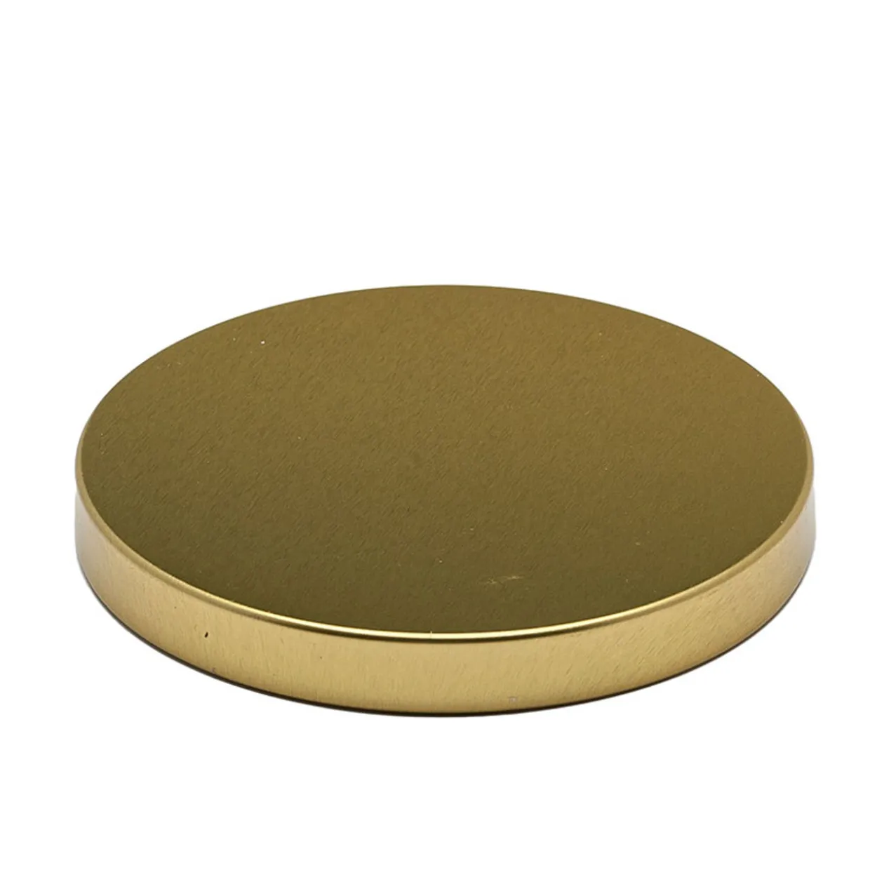 Jar Store Large Pure Gold Metal Lid | 12 Pack