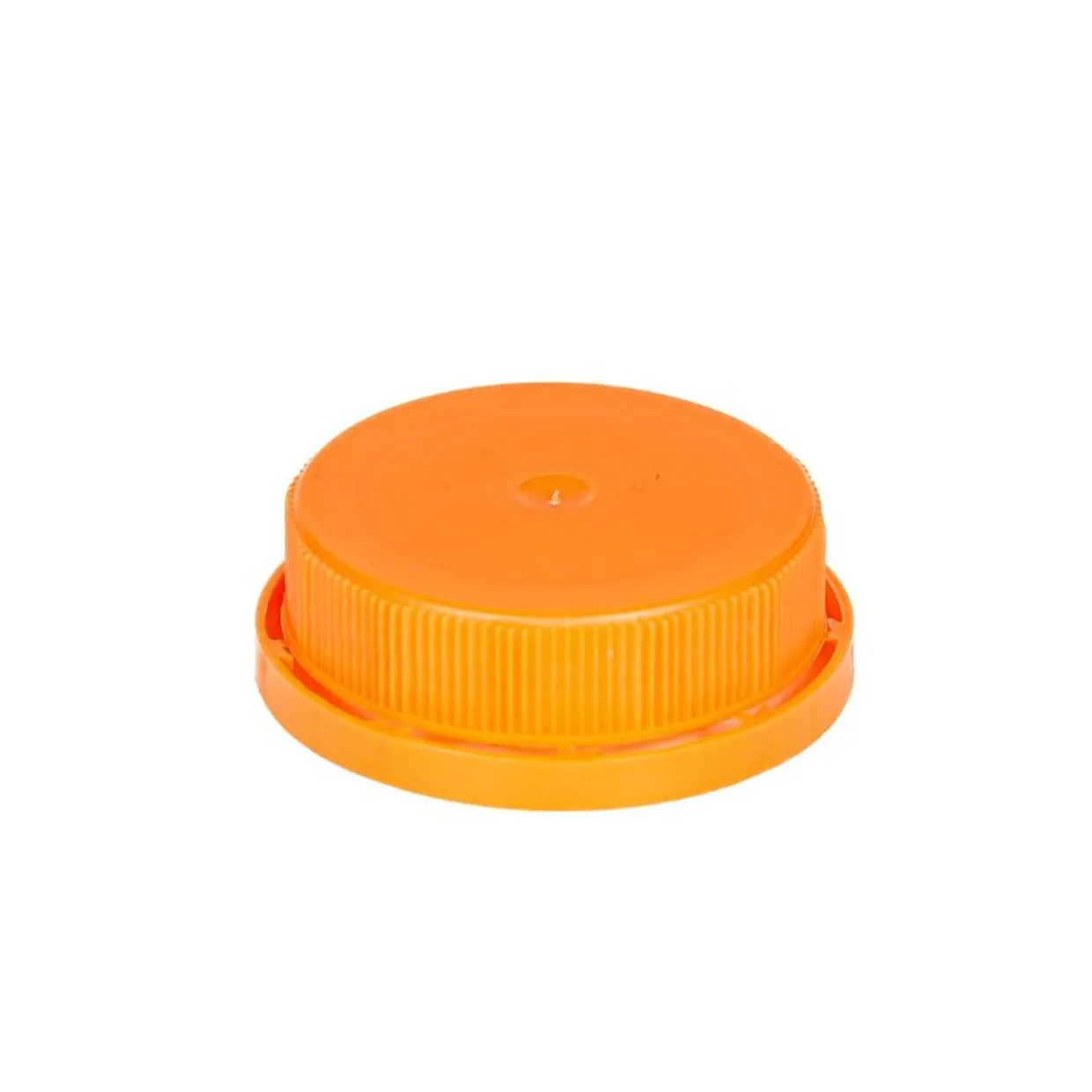 Jar Store Orange 38-400 Tamper Evident Ratchet Cap Unlined | 12 Pack