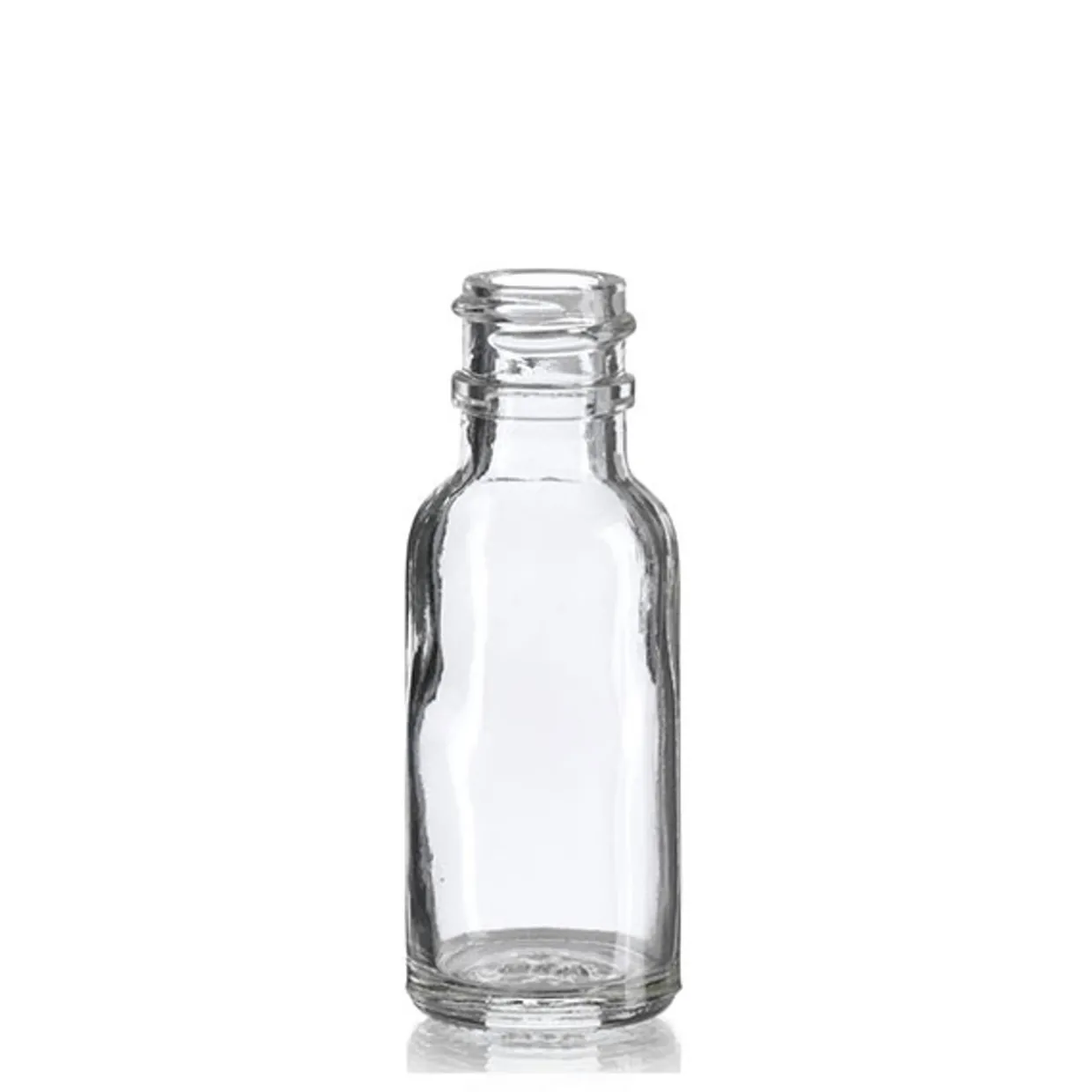 Jar Store 1/2 oz Clear Boston Round Bottle 18-400 | 25 Pack