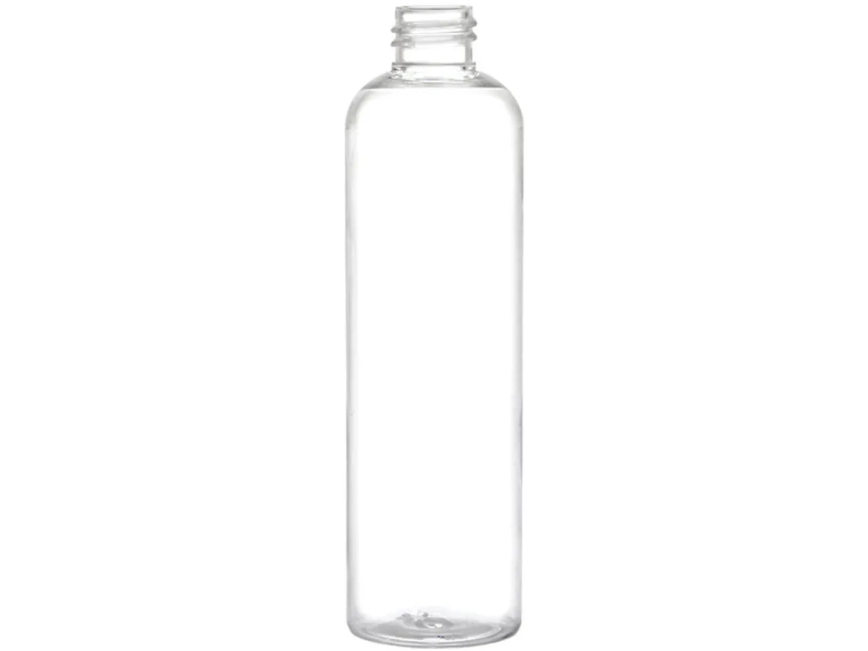 Jar Store 8 oz Clear PET Cosmo Round 24-410 | 36 Pack