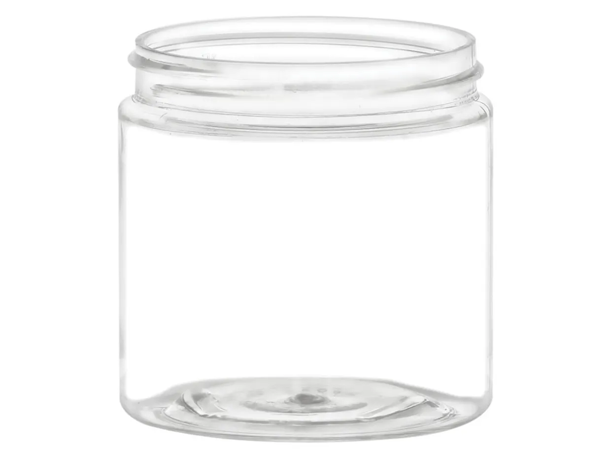 Jar Store 4 oz Clear PET Straight Sided Jar 58-400 | 36 Pack