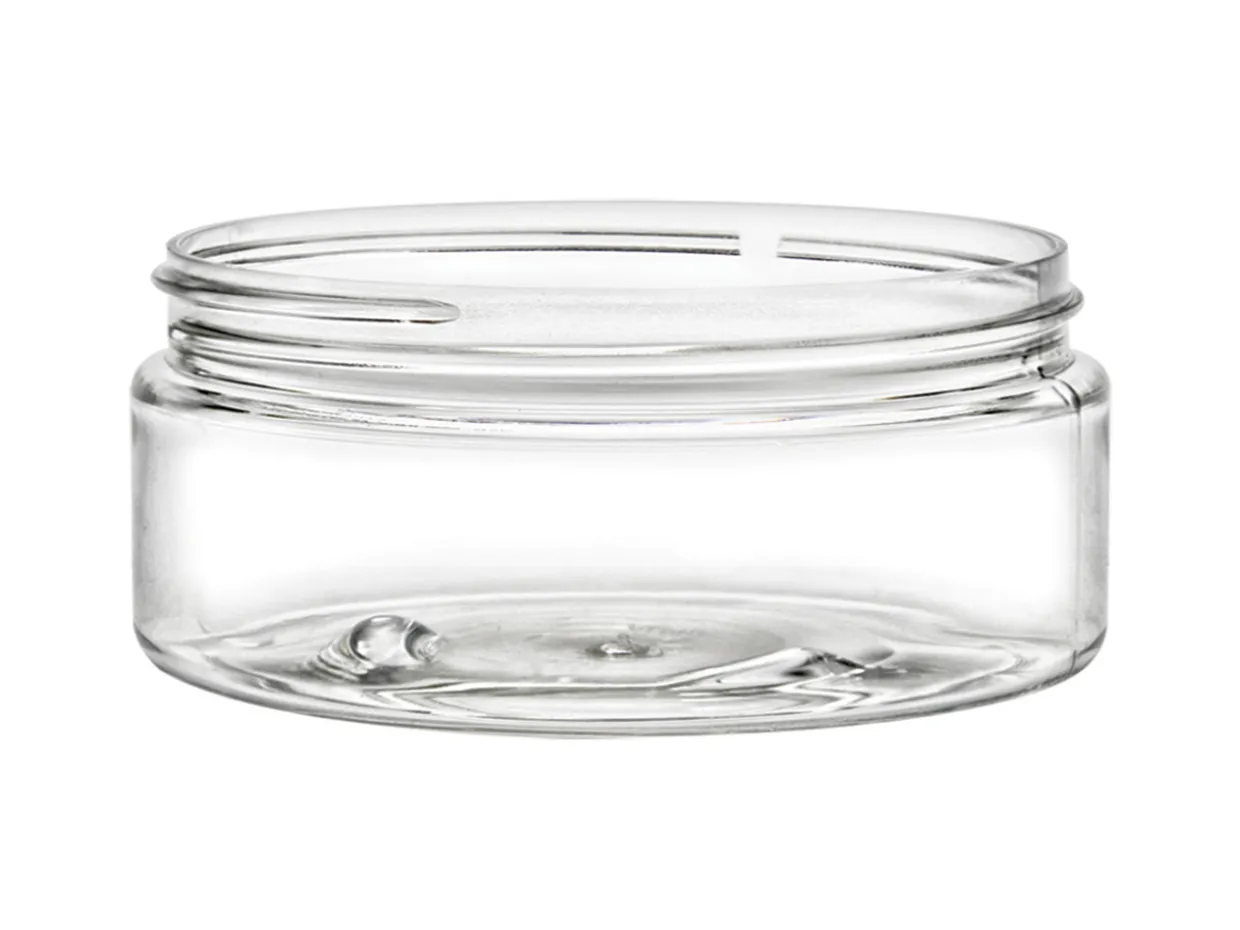 Jar Store 4 oz Clear PET Straight Sided Jar 89-400 | 36 Pack