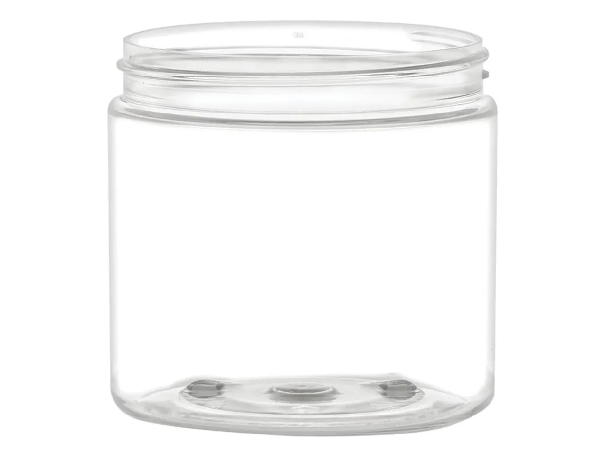 Jar Store 8 oz Clear PET Straight Sided Jar 70-400 | 36 Pack