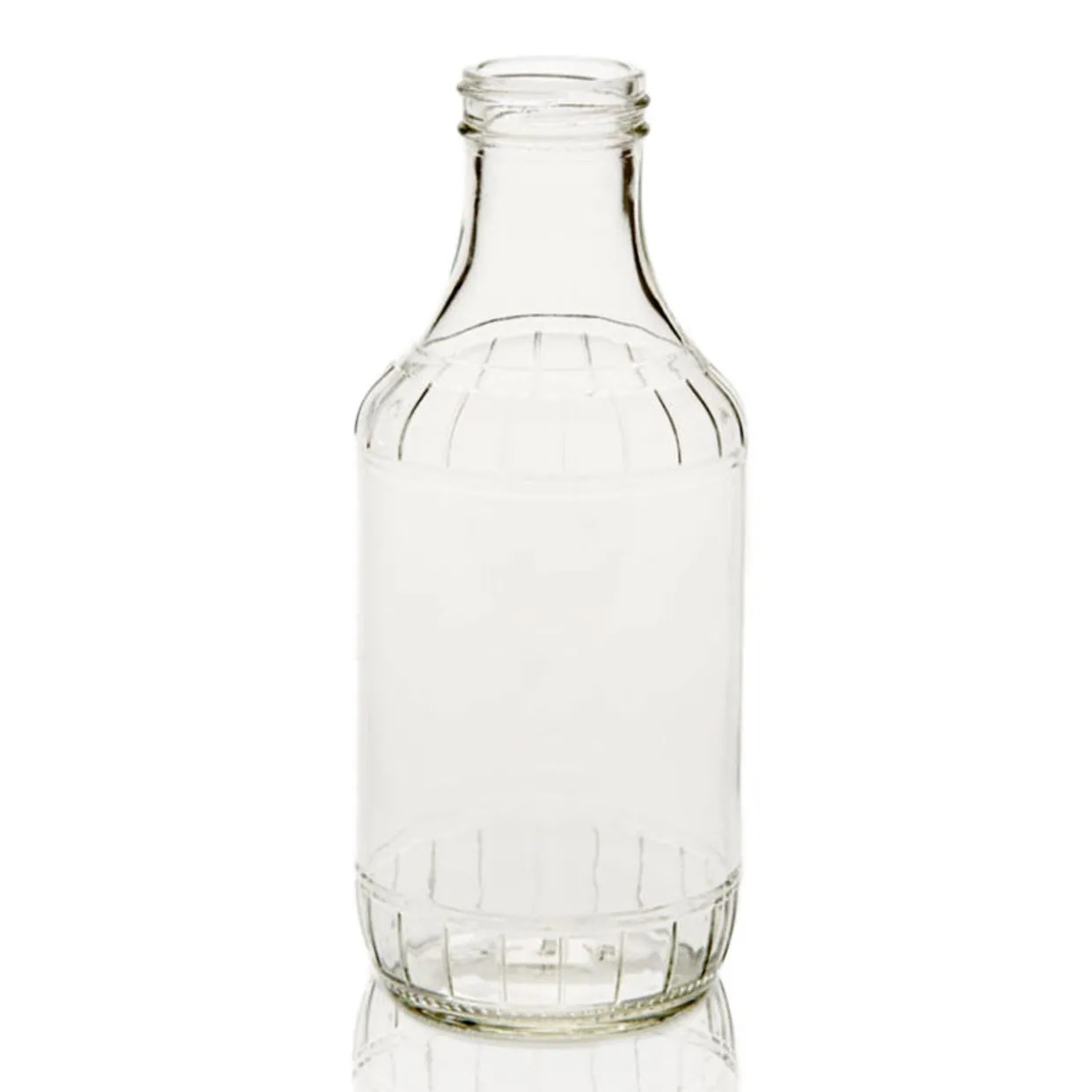 Jar Store 16 oz. Decanter Sauce Bottle 38-400 | 12 Pack