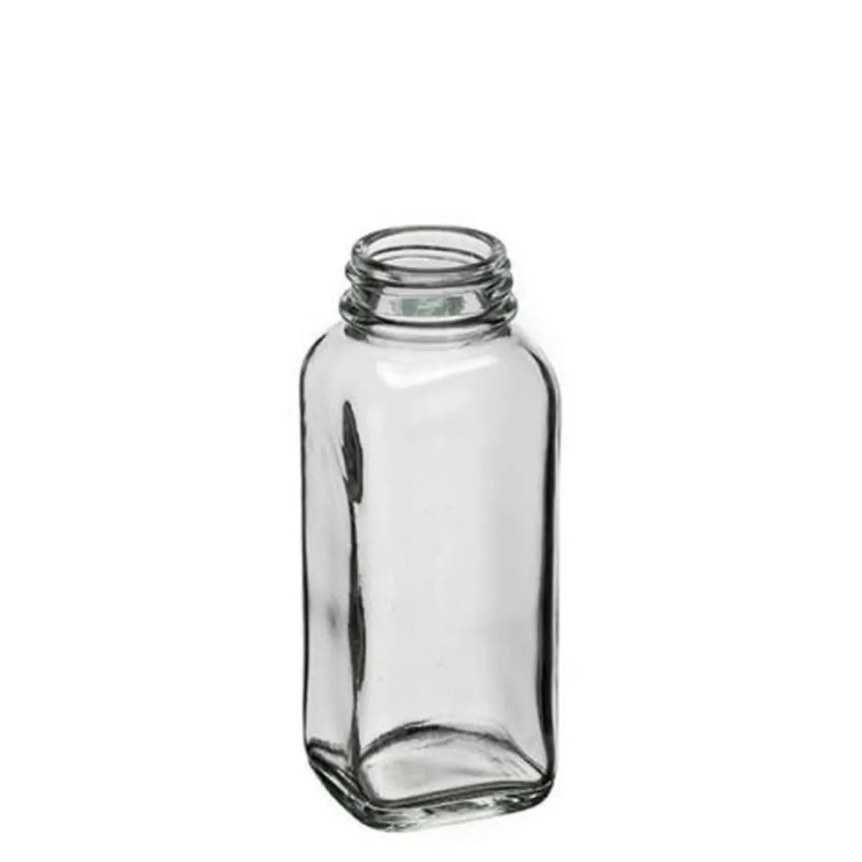 Jar Store 4 oz. French Square Bottle 33-400 | 12 Pack