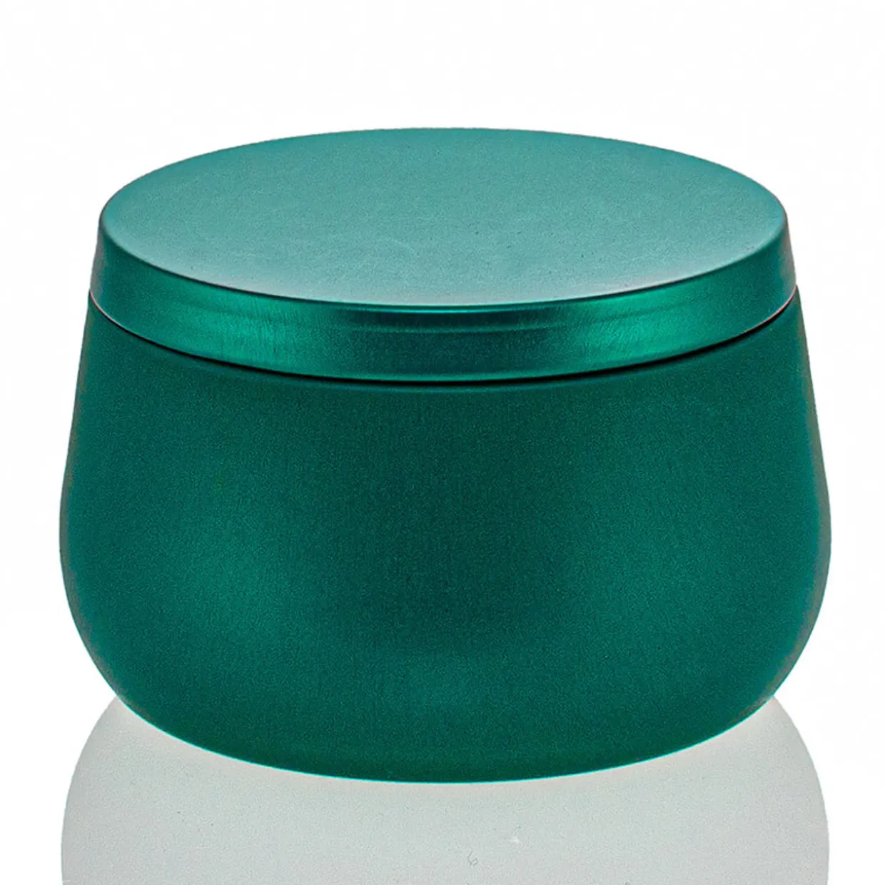 Jar Store 8 oz Green Bubble Candle Tin | 12 Pack