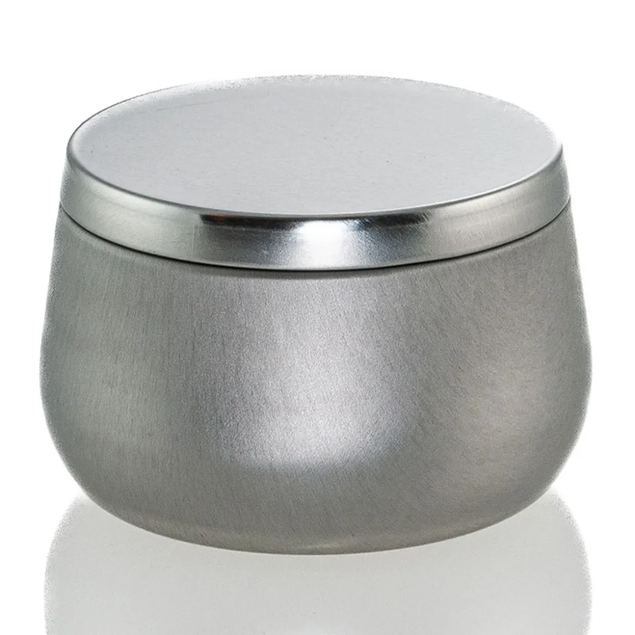 Jar Store 8 oz Silver Bubble Candle Tin | 12 Pack