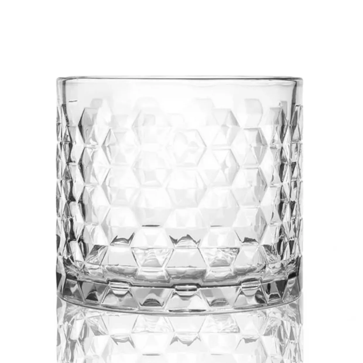 Jar Store 18 oz Libbey 3 Wick Hexagon Pattern Candle Jar | 12 Pack