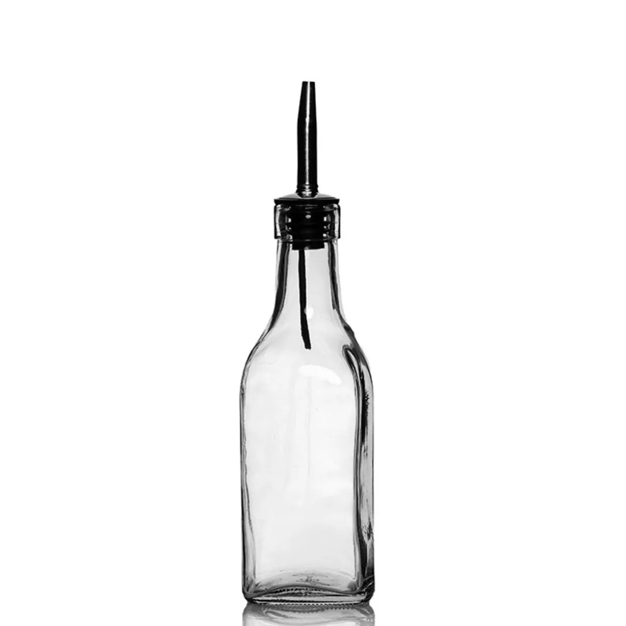 Jar Store 11 oz. Oil and Vinegar Bottle with Stainless Steel Spout