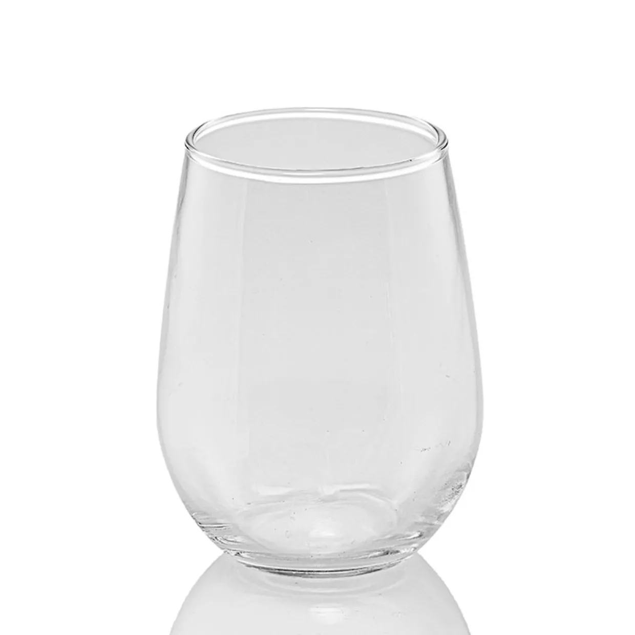 Jar Store 15 oz Stemless Wine Glasses | 12 Pack