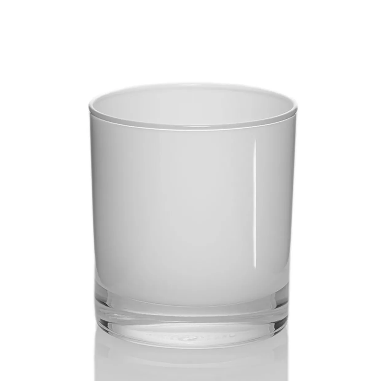 Jar Store 10.5 oz White Glossy Libbey Candle Jar | 36 Pack