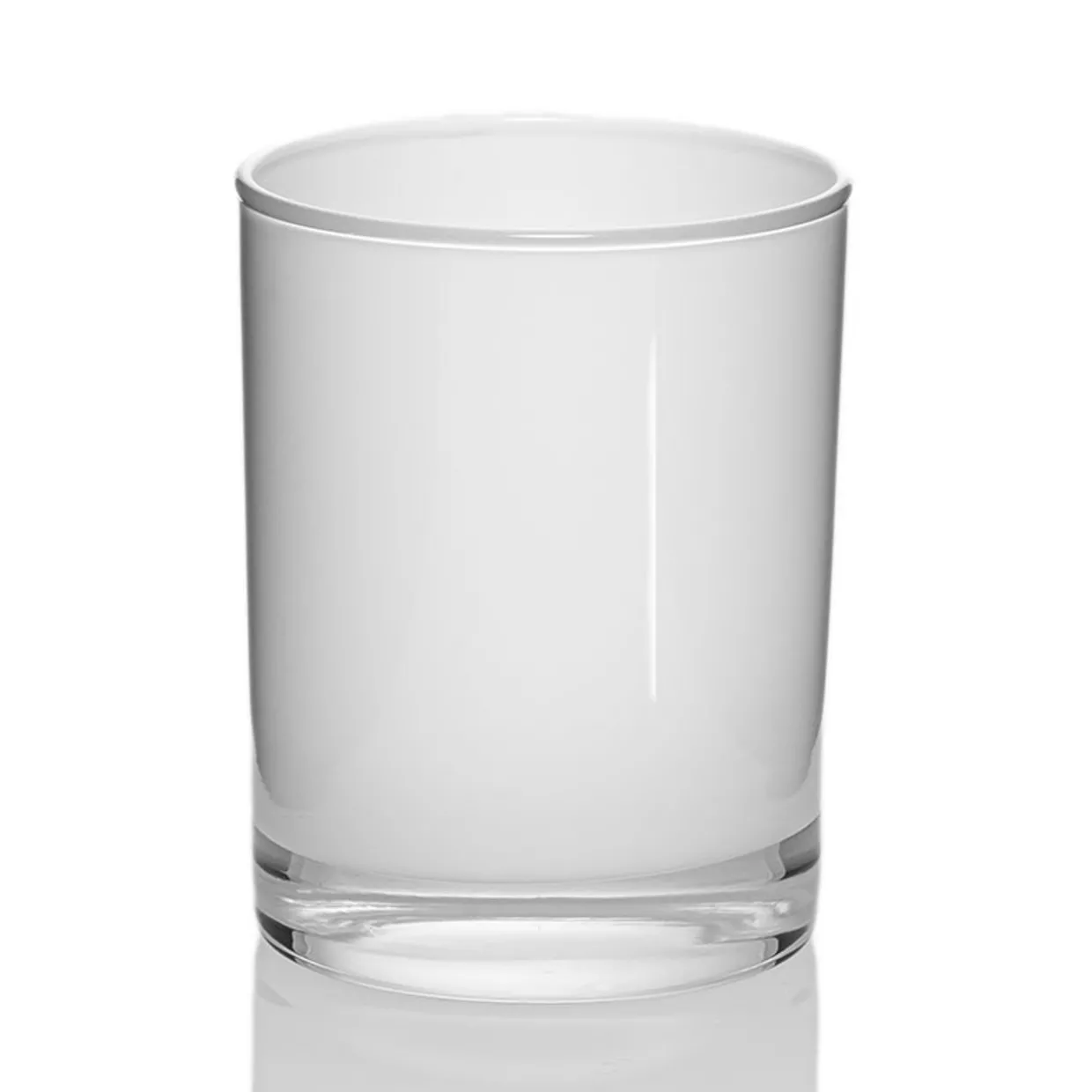 Jar Store 13.2 oz White Glossy Libbey Candle Jar | 36 Pack