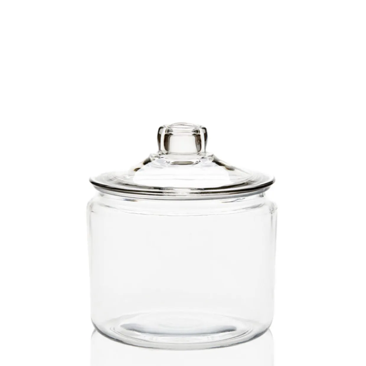 Jar Store 3 Quart Anchor Heritage Hill Jar with Glass Lid