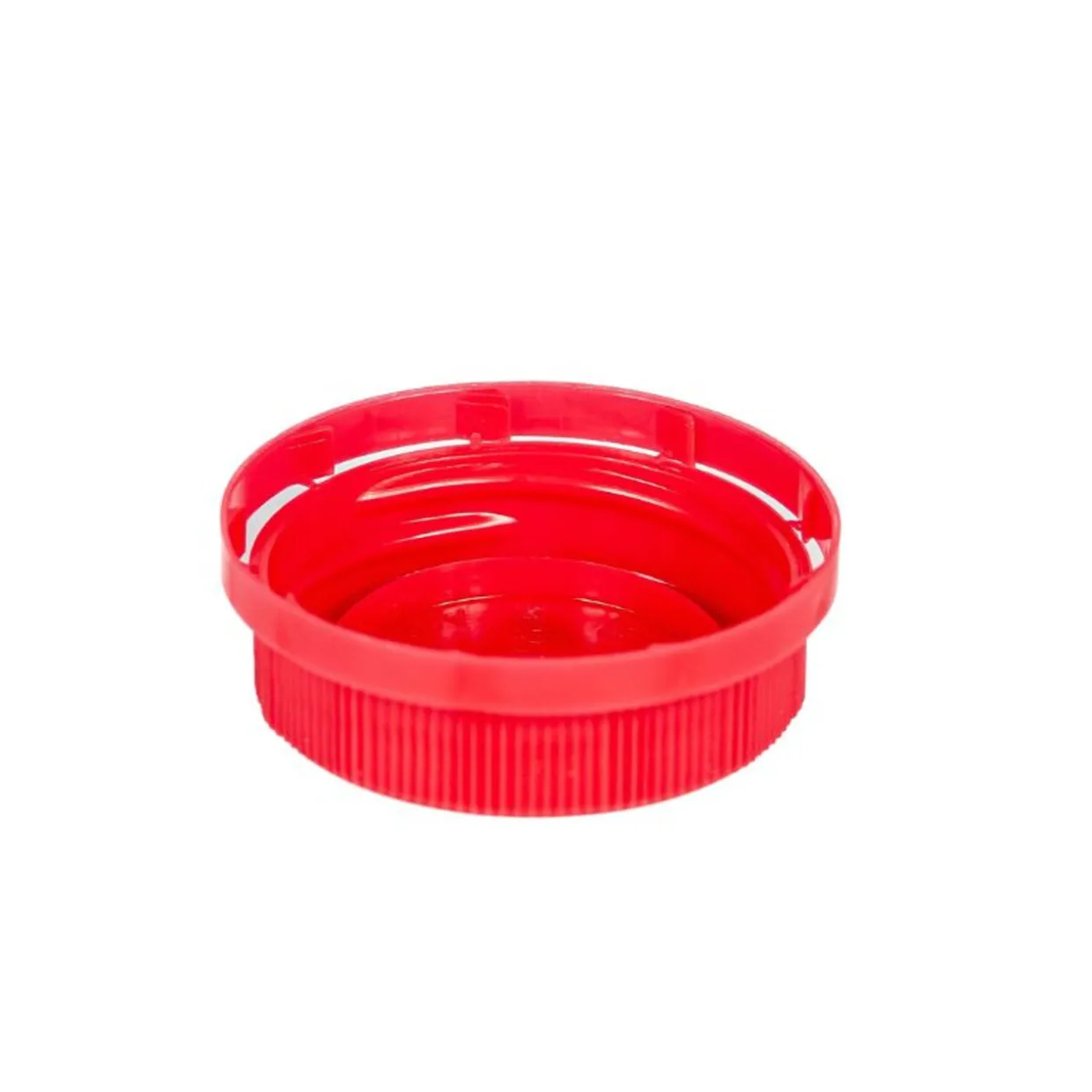 Jar Store Red 38-400 Tamper Evident Ratchet Cap Unlined | 12 Pack