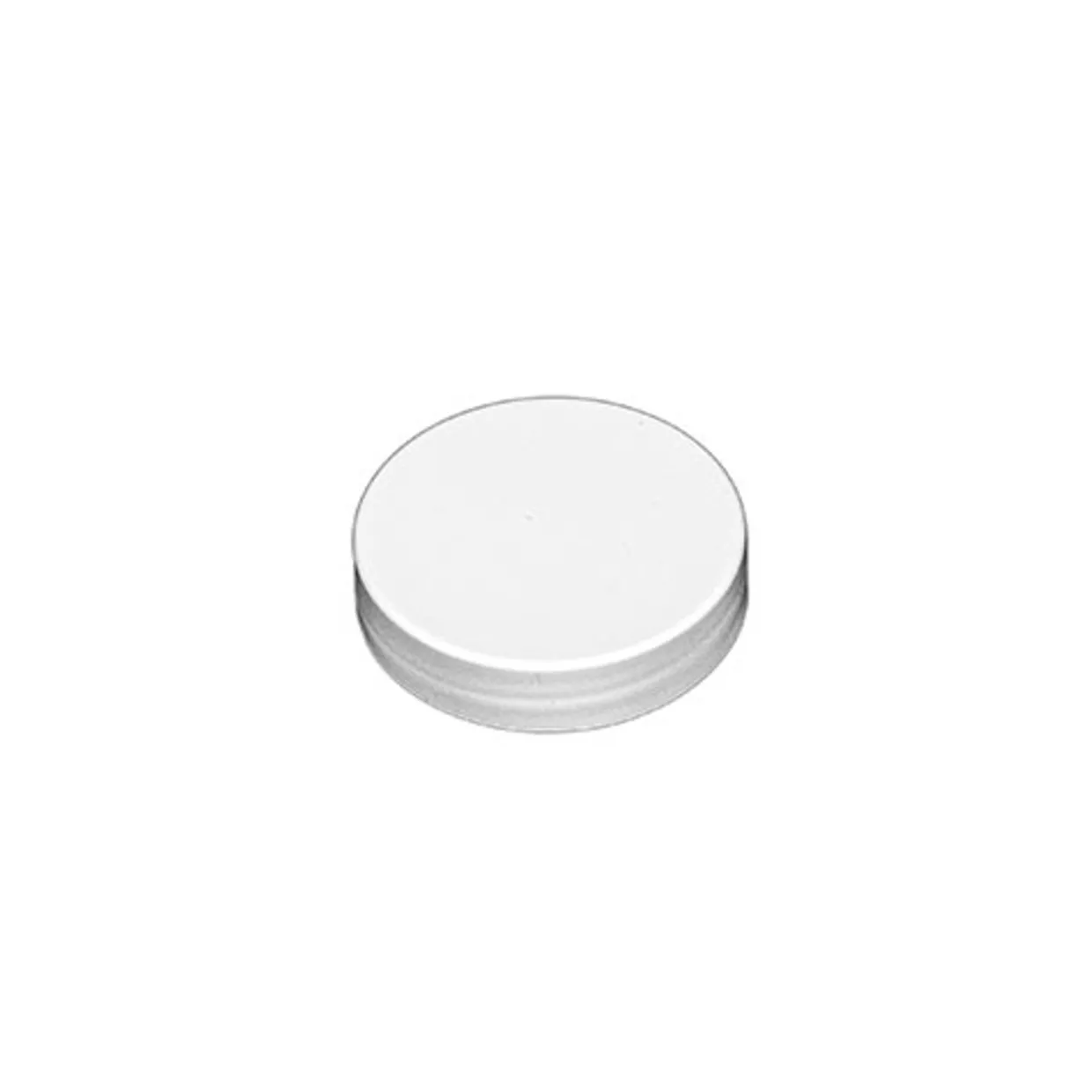 Jar Store White 48-400 Smooth Sided Cap with Liner | 36 Pack