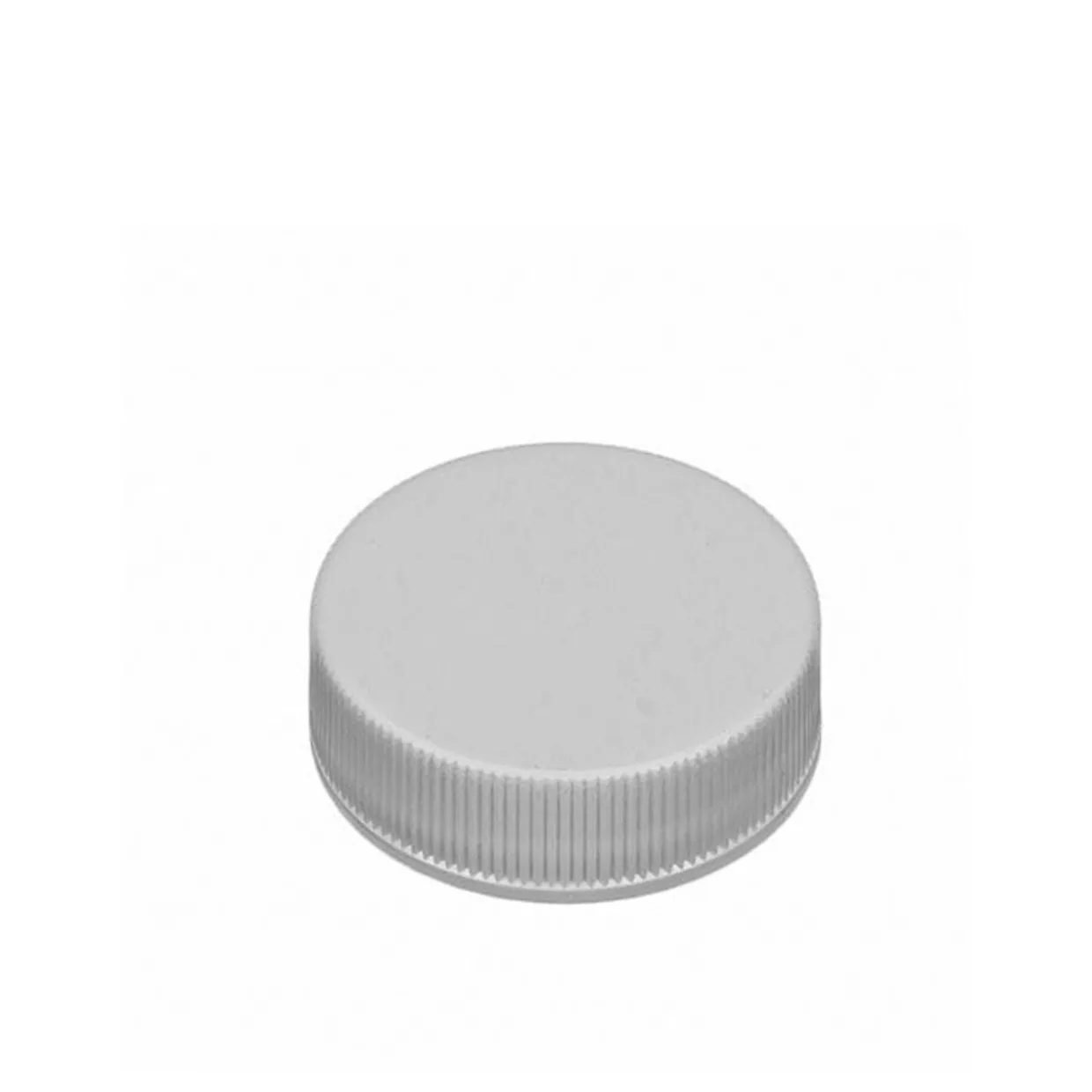 Jar Store 33-400 White Polypropylene Cap with Liner | 12 Pack