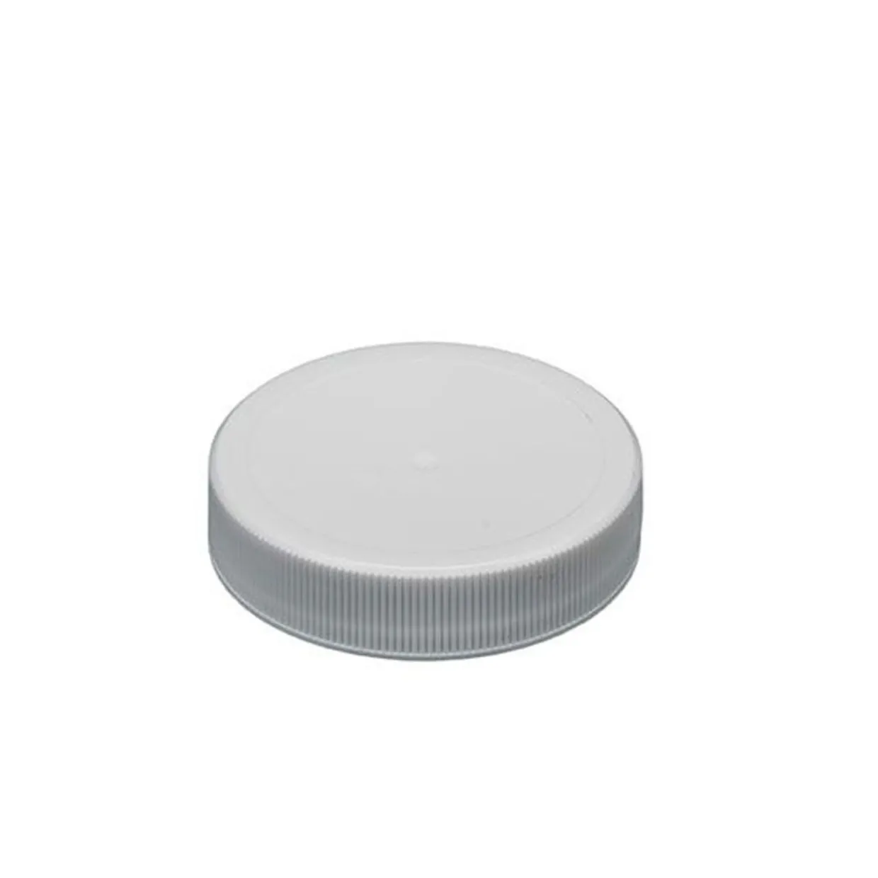 Jar Store 48-400 White Polypropylene Cap with Liner | 12 Pack