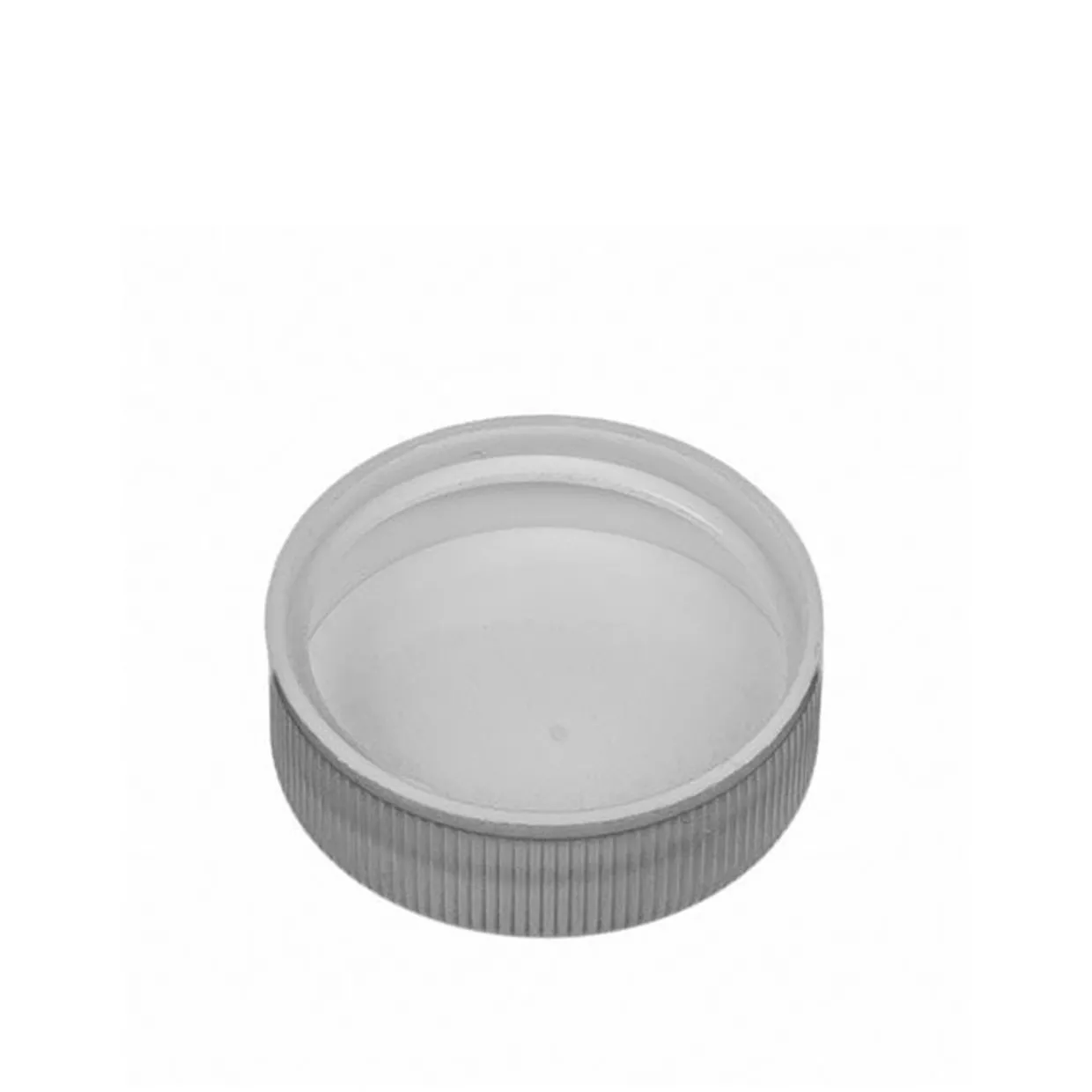 Jar Store 33-400 White Polypropylene Cap with Liner | 12 Pack