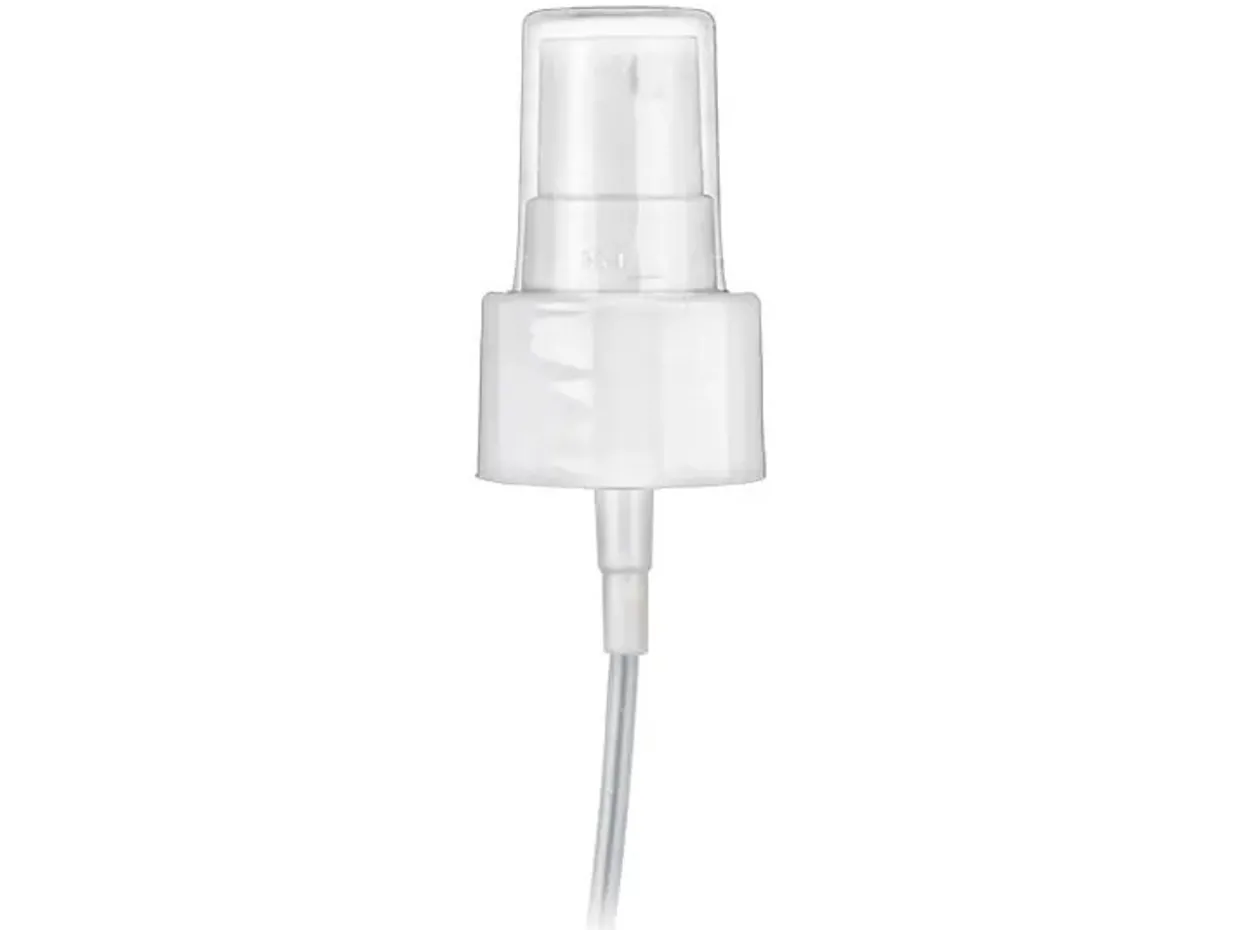 Jar Store 24-410 White Smooth Sided Fine Mist Sprayer with 4-5/8" Dip Tube | 36 Pack