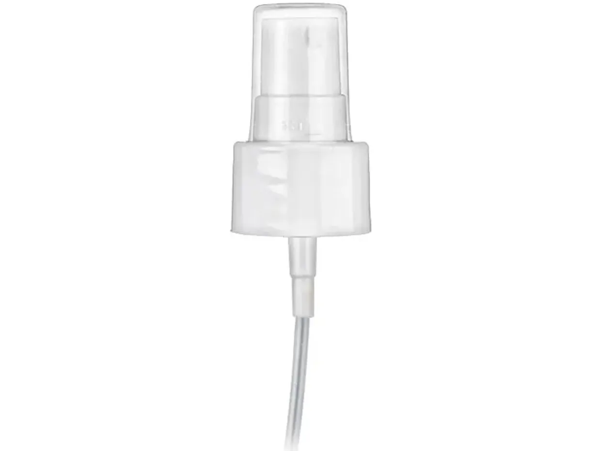 Jar Store 24-410 White Smooth Sided Fine Mist Sprayer with 5" Dip Tube | 36 Pack